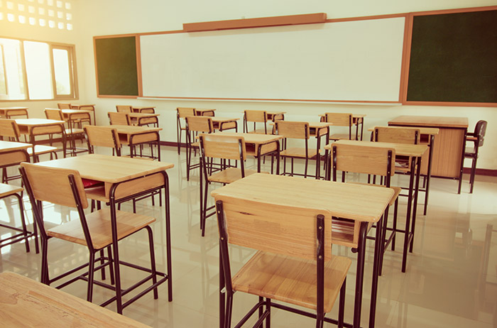 Outrageous: teachers’ desks & chairs removed, no consultation