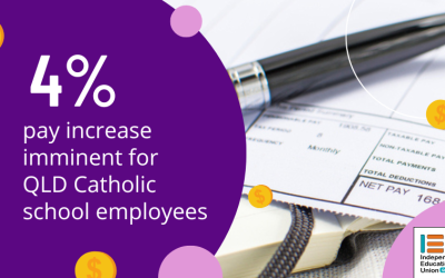 Pay increases imminent for Queensland Catholic members