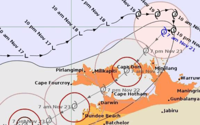 Severe weather event: advice to Northern Territory members